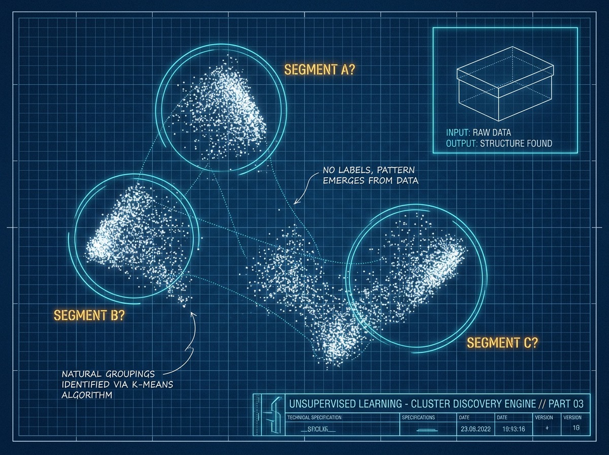 Unsupervised Learning: Unveiling Patterns in Raw Data